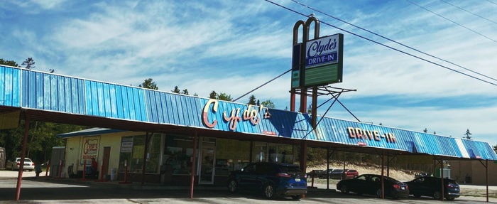 Clydes Drive-In - Web Listing For St Ignace Location (newer photo)